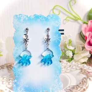 冬海月 イヤリング ピアス
