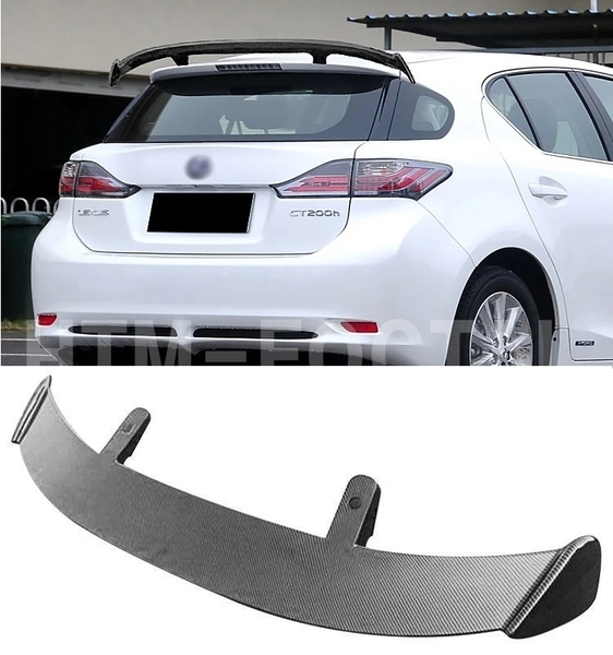 【送料無料】新品 レクサス CT 200h LEXUS リア スポイラー リヤ ウイング GTウイングリップスポイラー カーボン調
