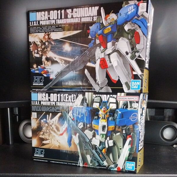 未開封新品 HGUC 1/144 Sガンダム + Ex-Sガンダム 合計2個セット