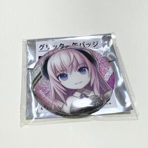雪ミクスカイタウン 缶バッジ 巡音ルカ