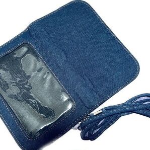 パスポートケース カバー 首下げ セキュリティポーチ ショルダー 金属製フック取り外し可能【色】青【サイズ】13.5cm×19cm