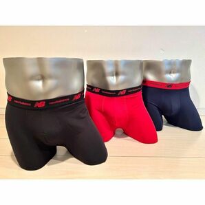 ★ 新品 ニューバランス メッシュ NB ボクサーパンツ 3枚セット Мサイズ