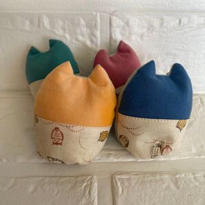 ハンドメイド お手玉 猫