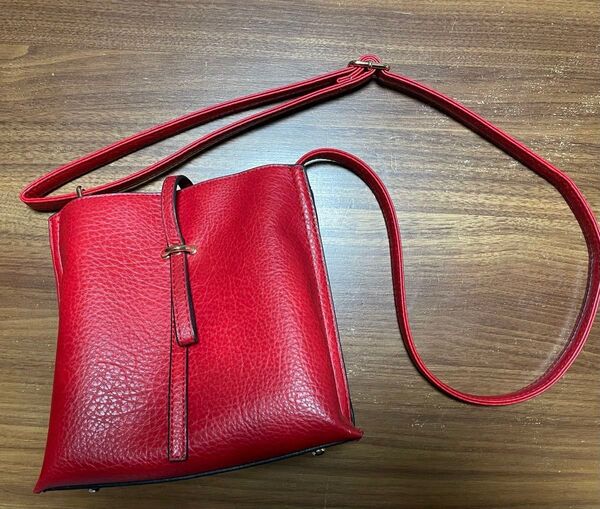 D.KELLY ショルダーバッグ ミニバッグ バッグ bag 赤 RED