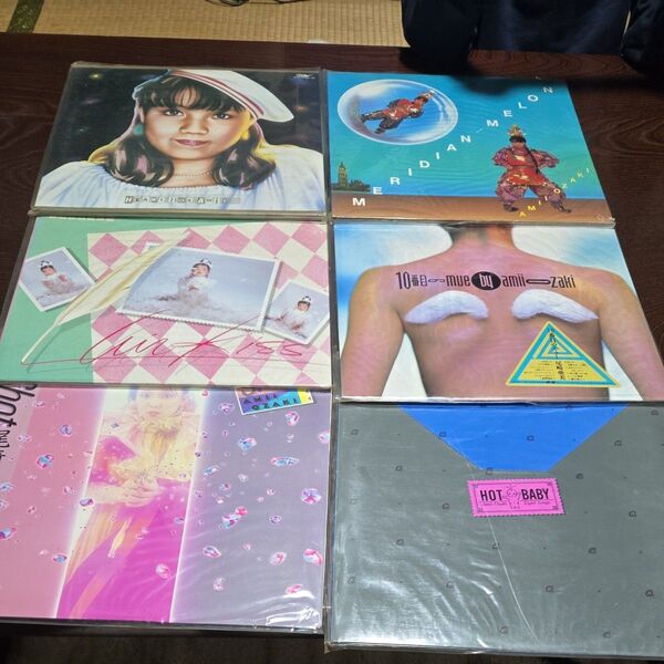尾崎亜美 レコード 6枚