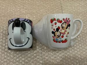 Disney ディズニー ミニーマウス & ベビー ミッキー ミニー マグカップ カップ 食器コップ プレゼント 母の日 ギフト