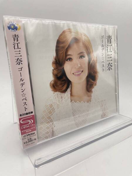 M 匿名配送 CD 青江三奈 ゴールデンベスト 青江三奈 SHM-CD 4988002701124