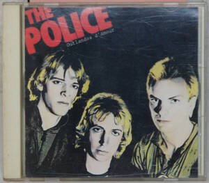 CD ● THE POLICE / OUTLANDOS D'AMOUR ● D25Y3278 ポリス C62