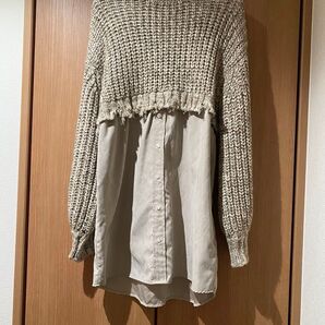 MURUA メランジニットドッキングワンピース サイズ1(S)