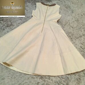 kate spade NEW YORK 膝丈ノースリーブワンピース