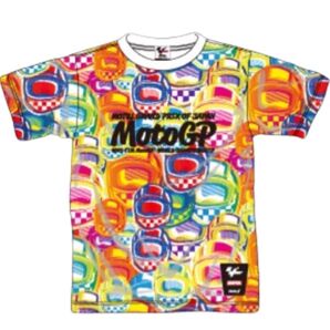 MotoGP モトGP Tシャツシャツ 未使用 へルメット柄 サイズFREE 日本GP時購入 数量限定品