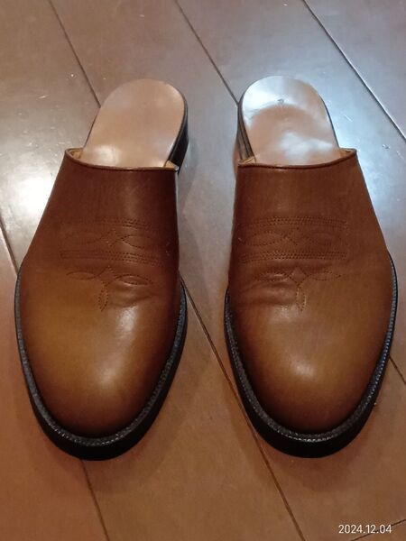 HenderScheme レザーモール スリッポン エンダースキーマ レザー ブラウン