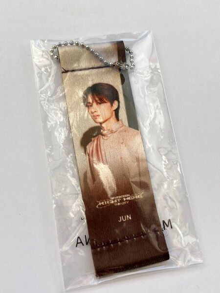 JUN ジュン フラッグ キーホルダー SEVENTEEN RIGHT HERE JAPAN 【新品 未使用】