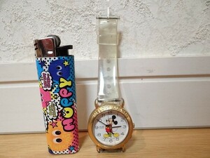 80年代 ビンテージ 日本製 ALBA アルバ ディズニー ミッキーマウス MELLODY ALARM 腕時計 レトロ 昭和 当時物
