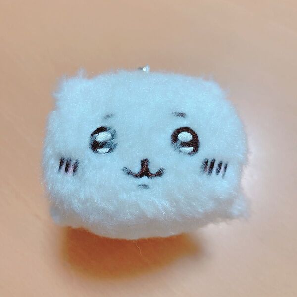 ちいかわ ほわほわマスコット(ちいかわ) 初期 寝そべり ピンク 中古 開封済み
