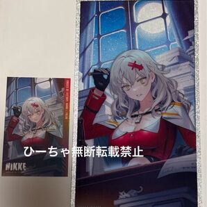 【美品】勝利の女神 NIKKE トレーディングアクリル色紙 満月の下でニケと共に メガニケストア限定 ユルハ