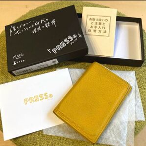 PRESSo プレッソ コンパクト財布 プレリーギンザ 三つ折り