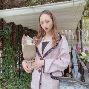 Swankiss スワンキス piping frill ピンク フリル ジャケット 春