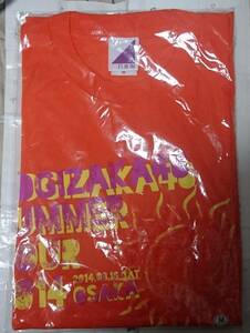 乃木坂46 真夏の全国ツアー2014 大阪限定 Tシャツ オレンジ Mサイズ