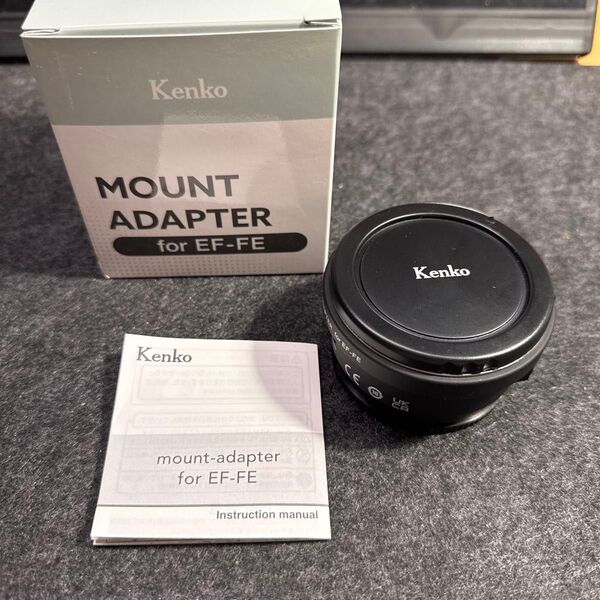 Kenko マウントアダプター マウントコンバーター EF-FE 電子接点搭載 EFレンズをソニーEマウントで 動画AF対応