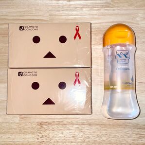 セット売り「オカモトコンドーム ダンボーver. (12個入)」×2「ペペスペシャル コラーゲン200mL」×1 ぺぺローション