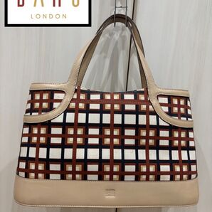 DAKS バッグ チェック柄