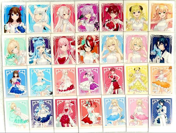 ホロライブ 7th Anniversary ぱしゃこれ ノーマル全28種(スリーブ付き)