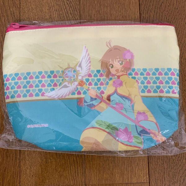タイムセール 限定品 カードキャプターさくら ポーチ チャイナ風