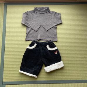 e.a.B タートルネック トップスとcmarketショートパンツ 110