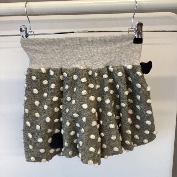 私は薔薇 キッズ ハーフパンツ グレー Lサイズ