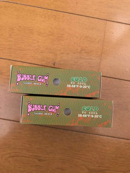 BUBBLE GAM サーフワックス コールド 2個