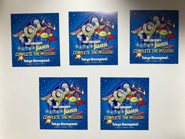 未使用★ディズニーランド限定★バズライトイヤー★シール★5枚