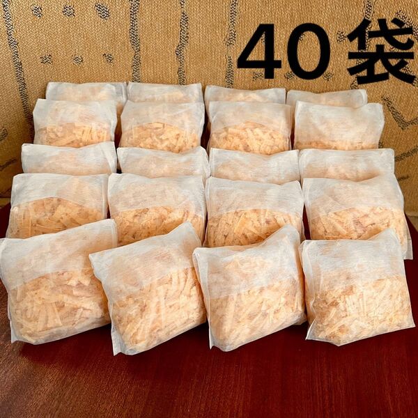 F7 削りたてをお届けします【40袋】国産 ヒノキチップ ひのきおがくず おがくず