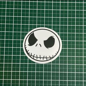 ステッカー 顔 白 Z-10