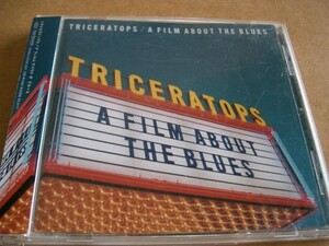 TRICERATOPS☆ステッカー　帯付き☆【A FILM ABOUT THE BLUES】