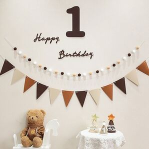 バースデー ガーランド 誕生日 装飾 1歳