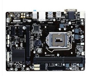 美品 GIGABYTE GA-H81M-D2 マザーボード Intel H81 第6世代CPU LGA 1150 Micro ATX DDR3