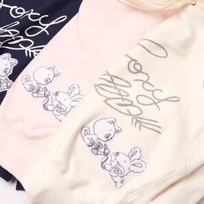 snidel【SNIDEL×foxy illustrations】ワンショルリボンスウェット