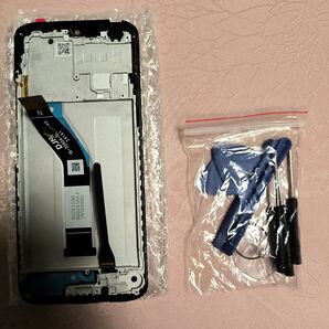 XIaomiRedmi14C用交換ディスプレイLCD 新品 フレーム付き