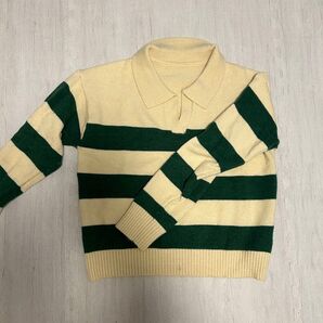 ボーダーニットトップス!!