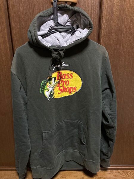 バスプロショップス パーカー Sサイズ トレーナー バス釣り