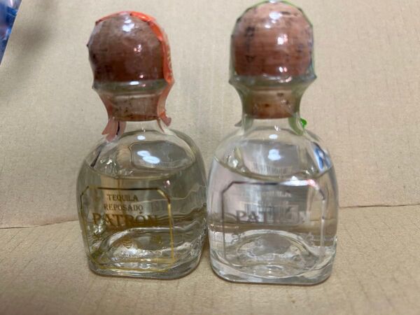 PATRN パトロン シルバー レポサド テキーラ ミニチュア 50ml 2本