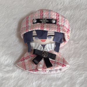 ぬい服 ツイード ピンク