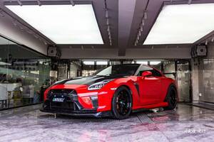 17- R35 GTR VA 18Ver-STYLE フロントフェンダー フォージドカーボン+FRP