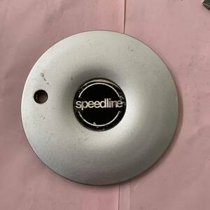 W328-3★希少★SPEEDLINE スピードライン アルミホイール用センターキャップ中古1枚★[品番]SPEEDLINE CM765★外径約146mm