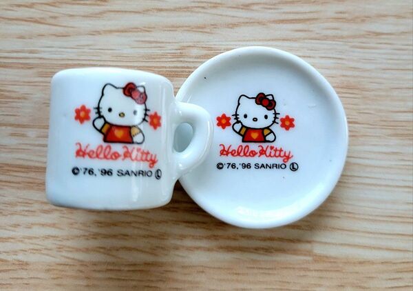 ミニチュア キティちゃん お皿 マグカップ セット