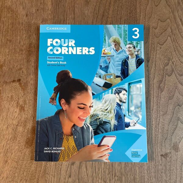 Four Corners Level 3 Student's Book 英語 教材 リスニング リーディング 語学 教科書 海外