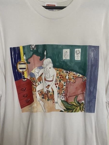 ☆新品未使用品 Supreme 18AW Supreme AUTO MOAI Bedroom Tee Tシャツ オートモアイ シュプリーム ホワイト L