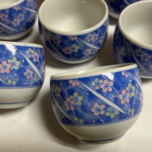 湯呑 食器 コップ 花柄 19個セット 19客