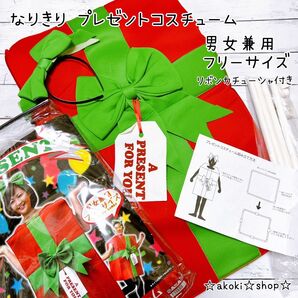 なりきり プレゼント コスチューム 男女兼用 フリーサイズ カチューシャ付き